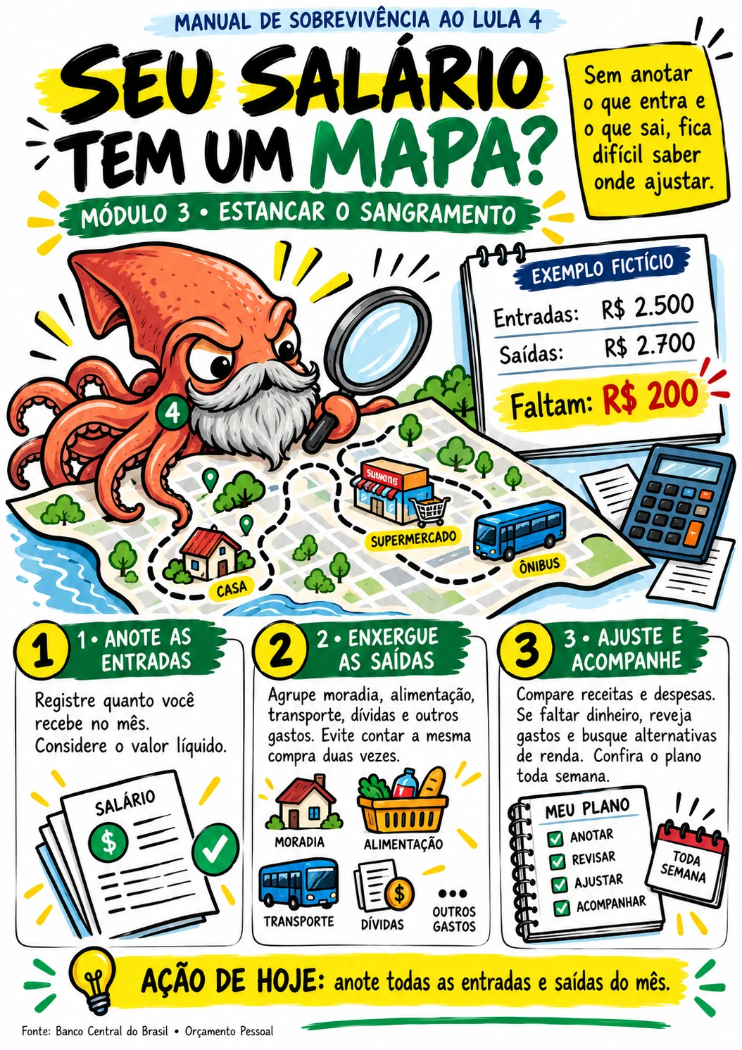 Seu salário tem um mapa?