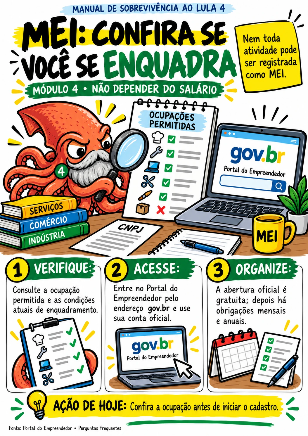 MEI: confira se você se enquadra